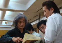 成田さんと打ち合わせ
