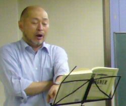 さすらい人役の片桐直樹さん