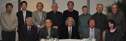 名古屋フィル常任時代からのファンの方々に囲まれて