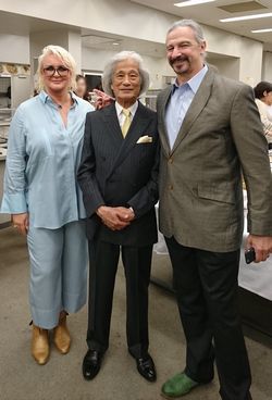 イレーヌ・テオリン氏(ブリュンヒルデ)、グリア・グリムスレイ氏(ヴォータン役)と