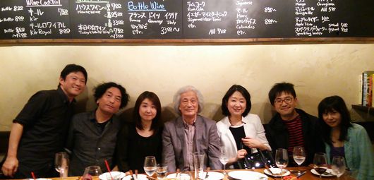 「『ジークフリート』音楽スタッフ打ち上げにて