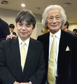 細川俊夫氏と