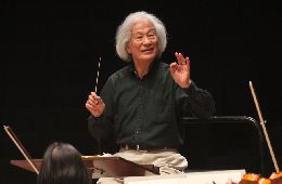 本番前日の仙台フィルとのリハーサルから<br>
写真提供:仙台フィルハーモニー管弦楽団
