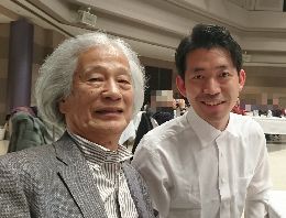 仙台フィル指揮者の角田鋼亮さんと
