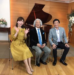 藤岡幸夫さん、角谷暁子アナウンサーと