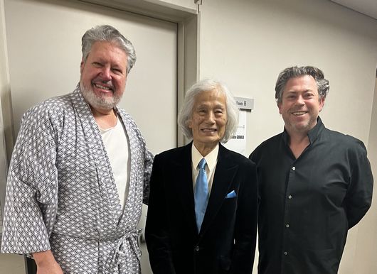 グールドさん、デイヴィッド・スタウトさん(ヴォルフラム役)と